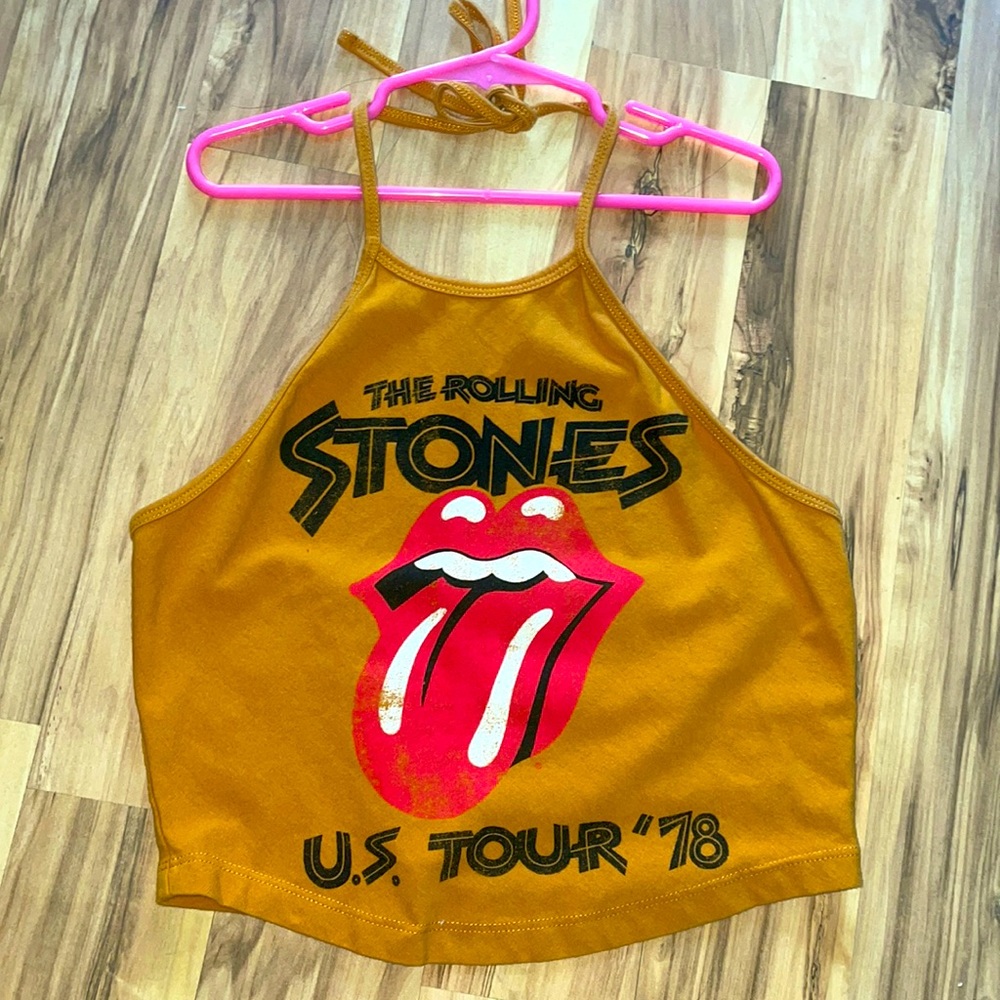 Rolling Stones us tour halter top